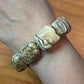 Carolyn Pollack Vintage 9 Chunky Picture Jasper Beads Stretch Bracelet For Women