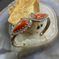 Carolyn Pollack Sterling Silver 2 Pear Red Jasper Decorated Bracelet For Women