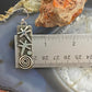 Alex Sanchez Native American Sterling Silver Rectangle Petroglyph Dangle Earrings For Women #4