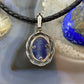 Carolyn Pollack Sterling Silver Chalcedony Decorated Enhancer Pendant For Women