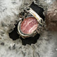 Carolyn Pollack Sterling Silver Rhodochrosite & Opal Ring Size 8.5 For Women