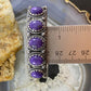 Carolyn Pollack Vintage Southwestern Style Sterling Silver 5 Charoite Row Bracelet For Women