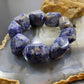 Carolyn Pollack Vintage 9 Chunky Sodalite Beads Stretch Bracelet For Women