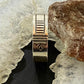 Native American Sterling Silver Vertical Engraved SW Motif Ring Size 12.5 For Men