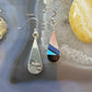 Sheryl Edaakie Zuni Native American Sterling Silver  Multi Stone Inlay Dangle Earrings For Women #3