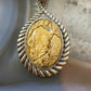 Carolyn Pollack Southwestern Style Sterling Silver Picture Jasper Decorated Pendant For Women