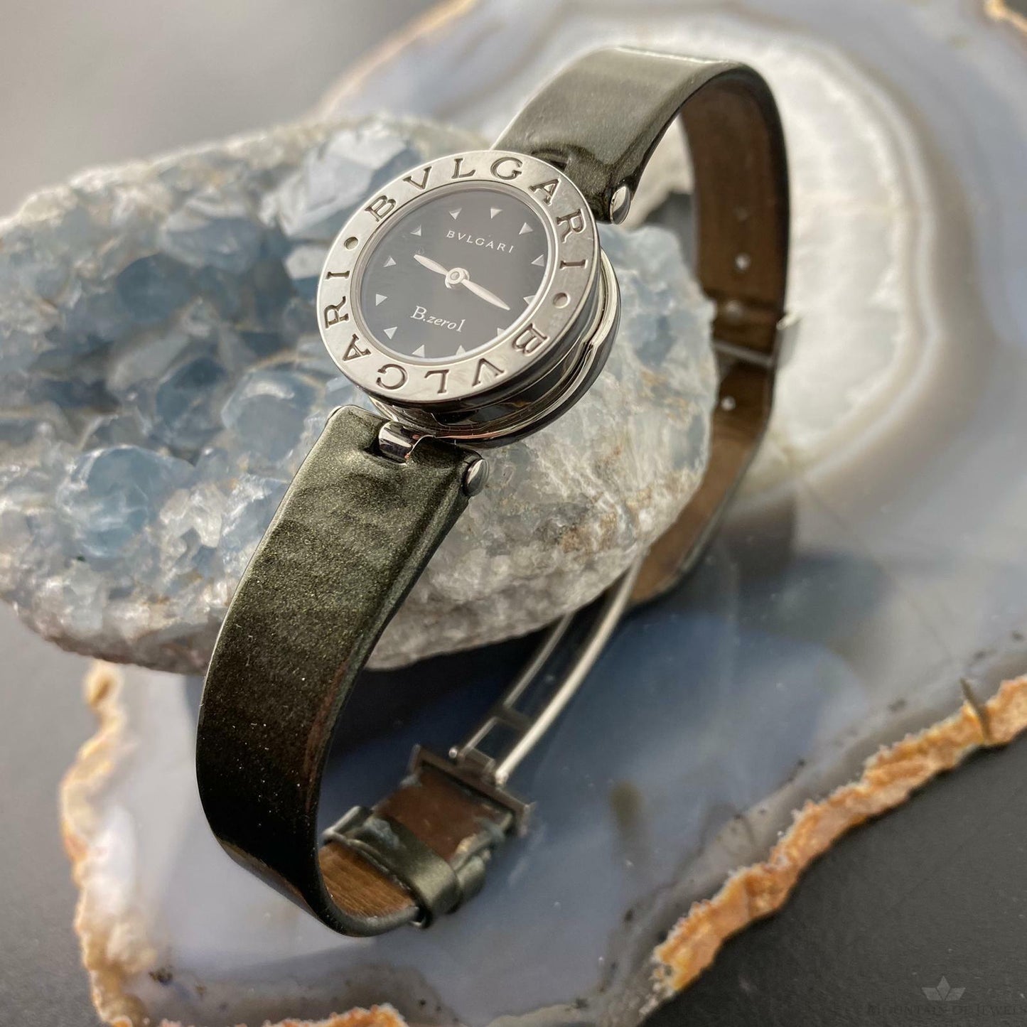 BVLGARI Ladies B.Zero1 Watches BZ23S Stainless Steel/Leather Strap