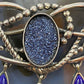 Carolyn Pollack Southwestern Style Sterling Silver Lapis & Druzy Necklace For Women