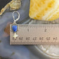 Carolyn Pollack Southwestern Style Sterling Silver Denim Lapis Dangle Earrings For Women