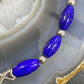 Carolyn Pollack Southwestern Style Sterling Silver Lapis & Druzy Necklace For Women