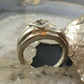 Carolyn Pollack Southwestern Style Sterling White Topaz Ring For Women Size 7.25