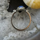 Carolyn Pollack Sterling Silver 2 Shield Denim Lapis Decorated Ring For Women