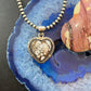 Native American Sterling Silver Wild Horse Heart Pendant For Women #1