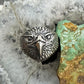 Carolyn Pollack Sterling Silver Engraved Eagle Head Various Sizes Ring For Men