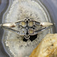 Carolyn Pollack Southwestern Style Sterling Silver 4 Yellow Jasper Decorated Bracelet For Women