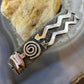 Alex Sanchez Native American Sterling Silver Petroglyph Bracelet For Women #7 - Mountain of Jewels