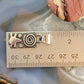 Alex Sanchez Native American Sterling Silver Petroglyph Dainty Pendant #3 - Mountain of Jewels
