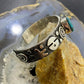 Alex Sanchez Native American Sterling Silver Turquoise Petroglyph Bracelet For Women #3 - Mountain of Jewels