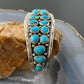 Anita Whitegoat Navajo Native American Sterling Turquoise Bracelet For Women - Mountain of Jewels