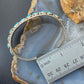 Anita Whitegoat Navajo Native American Sterling Turquoise Bracelet For Women - Mountain of Jewels
