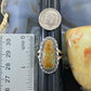 Anthony Kee Native American Sterling Silver Oval Turquoise Ring Sz 10 For Women - Mountain Of Jewels