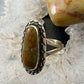 Anthony Kee Native American Sterling Silver Oval Turquoise Ring Sz 10 For Women - Mountain Of Jewels