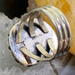 Native American Sterling Silver Turquoise Ring Size 7 For Women - Mountain Of Jewels