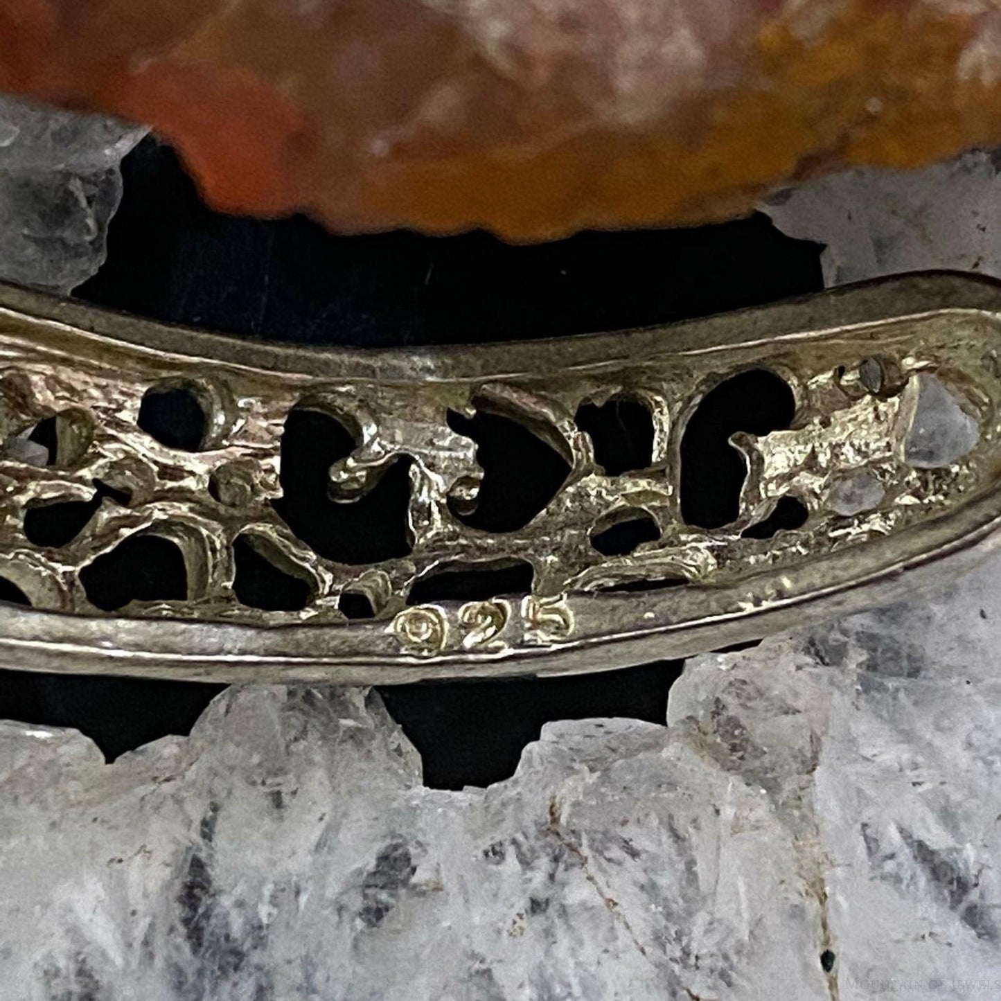 Ornate Sterling Silver Fashion Cuff Bracelet For Women - Mountain of Jewels